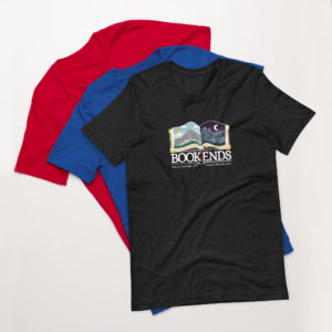 Bookends Unisex Bella Canvas t-shirt