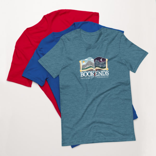 Bookends Unisex Bella Canvas t-shirt - Image 10