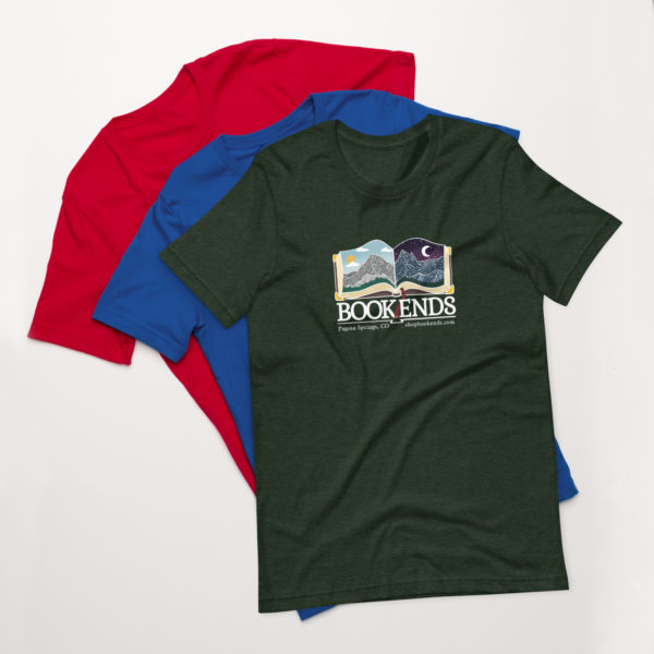 Bookends Unisex Bella Canvas t-shirt - Image 3