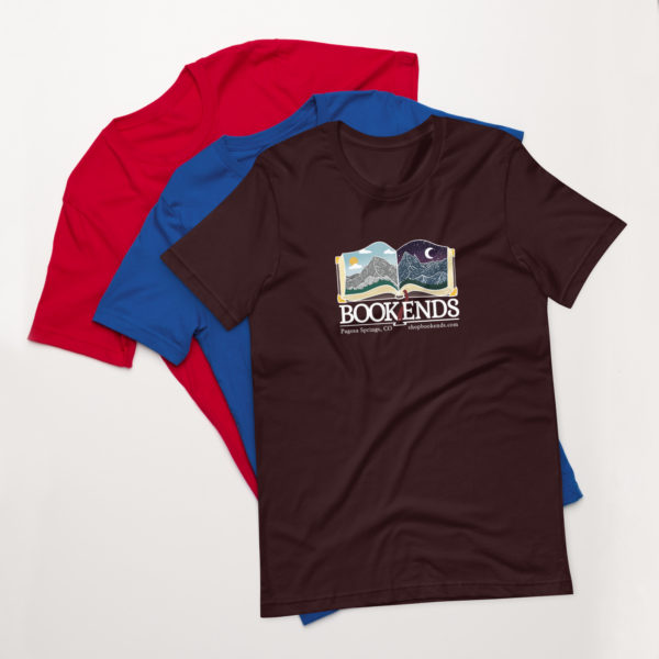 Bookends Unisex Bella Canvas t-shirt - Image 2